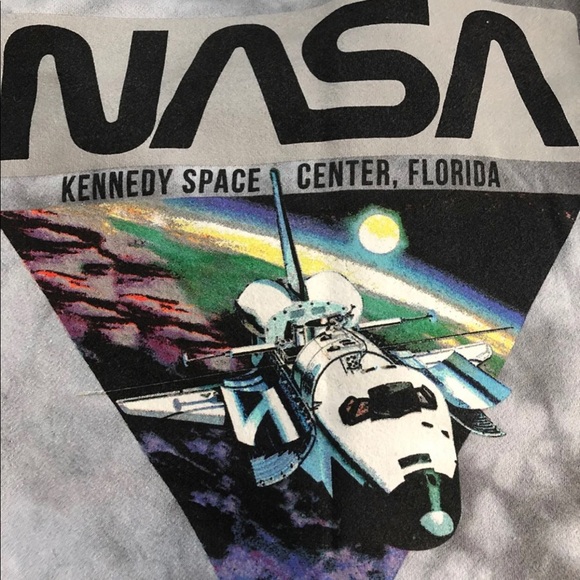 NASA Crew Neck Sweatshirt🚀🛸🪐🖤 - Picture 4 of 4